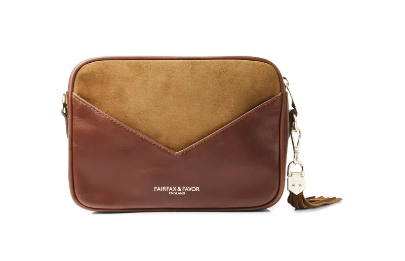 Fairfax and Favor Finsbury Cross Body Bag Tan-1
